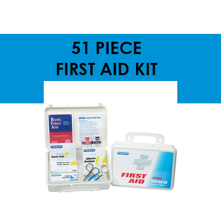 51 Piece First Aid Kit