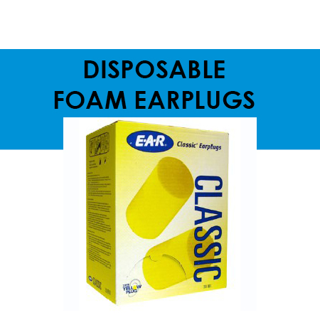 E.A.R. Classic Disposable Foam Earplugs